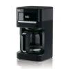 Braun KF7000BK BrewSense Coffee Maker In Black -Gaggia Store kf7000 angled