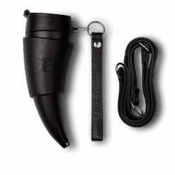 Goat Story Black Leather Goat Mug 12oz -Gaggia Store mugoriginalblackreal