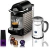 Nespresso C60 Pixie Electric Titan And Aeroccino Plus 2 Nespresso C60 Pixie Electric Titan And Aeroccino Plus -Gaggia Store nespresso c60 pixie electric titan and aeroccino plus