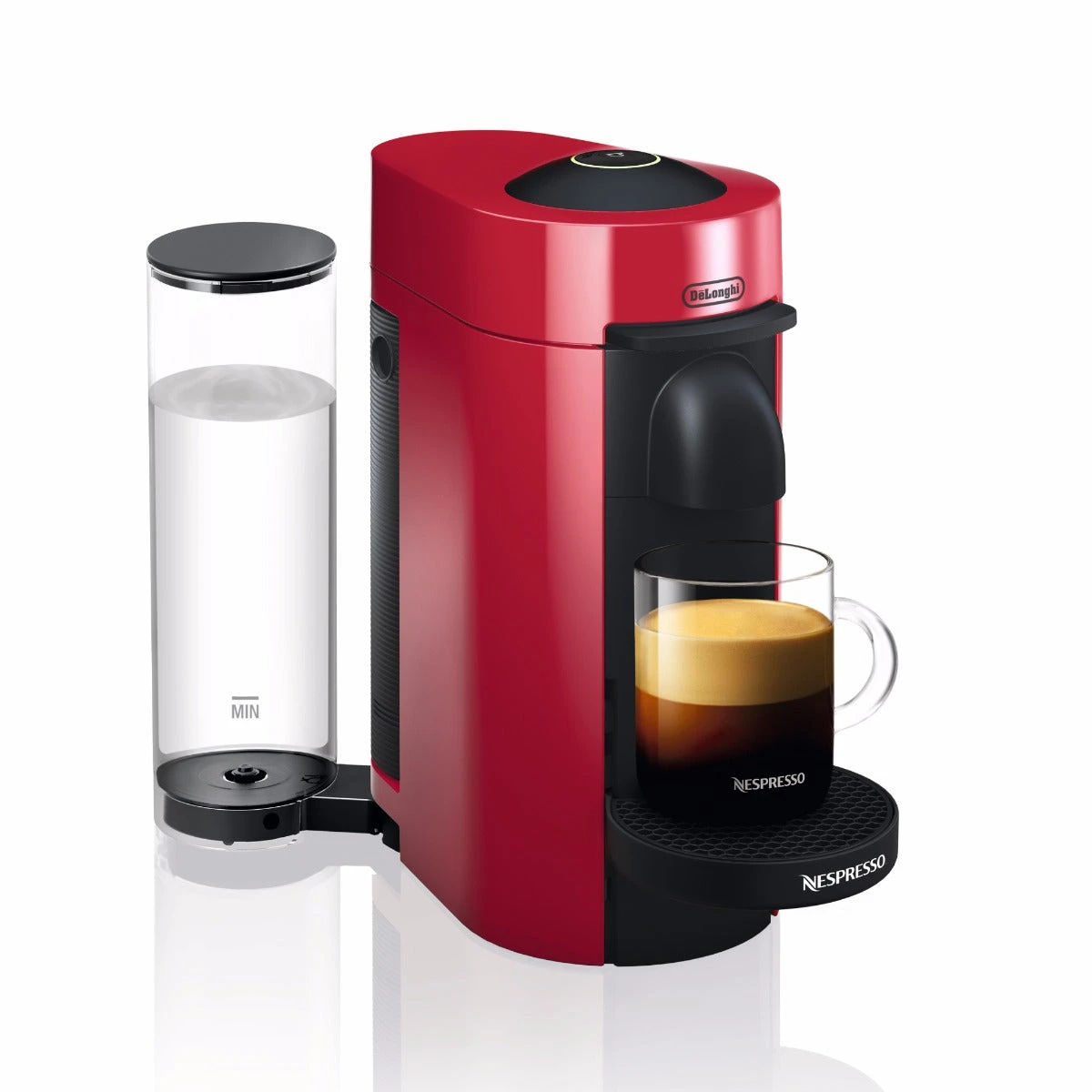 Nespresso VertuoPlus Espresso Machine In Red 3 Nespresso VertuoPlus Espresso Machine In Red
