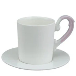Loveramics Miix Designer Espresso Cup & Saucer In Pink