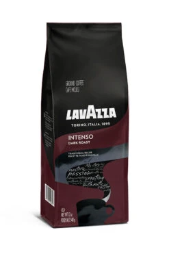Lavazza Intenso Dark Roast Drip Coffee 8 Lavazza Intenso Dark Roast Drip Coffee -Gaggia Store websize 340g softpack intenso sx 1